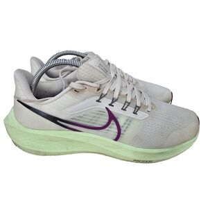 Nike Air Zoom Pegasus 39 Running Shoes Womens 9 Red Plum Volt Sneakers Trainers